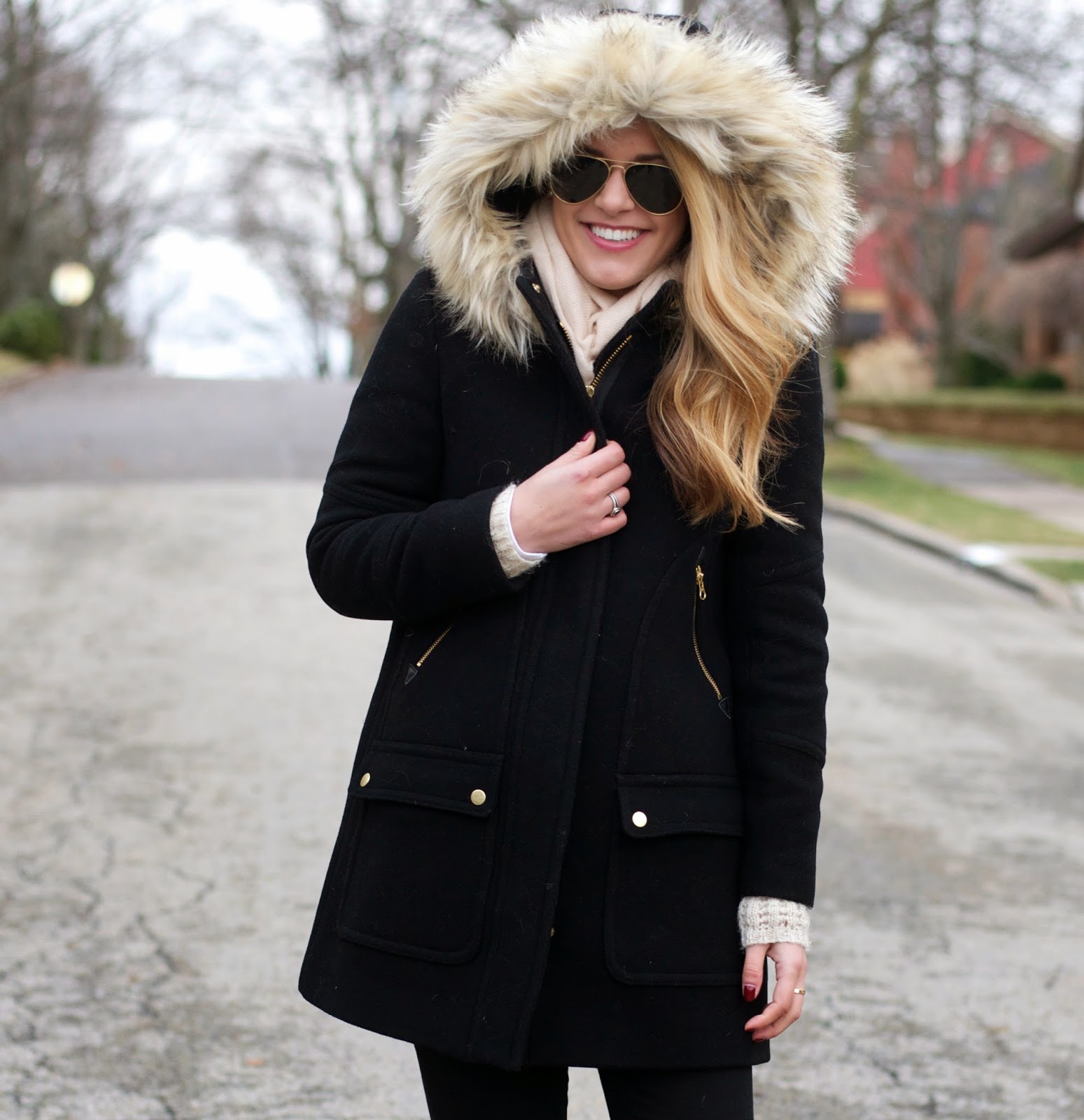 Summer Wind: Winter Layers ft. J. Crew Chateau Parka