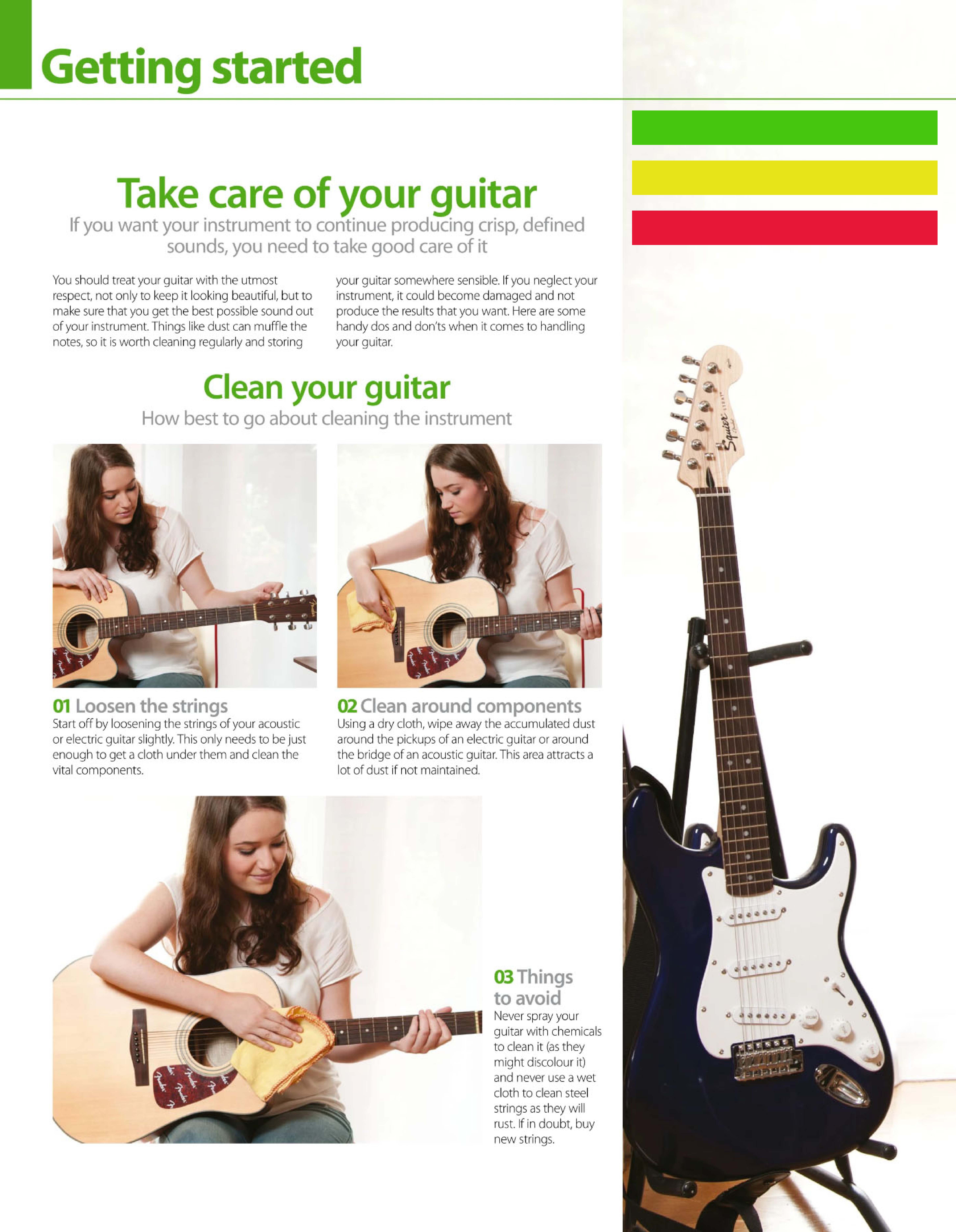 Make Guitar Sound & Take care of your Guitar Aoo3D