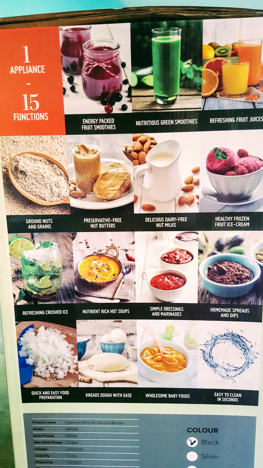 Optimum Vac 2 Air Vacuum Blender