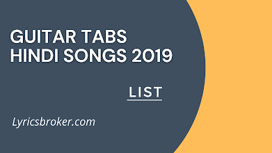 GUITAR-TABS-HINDI-SONGS-2019