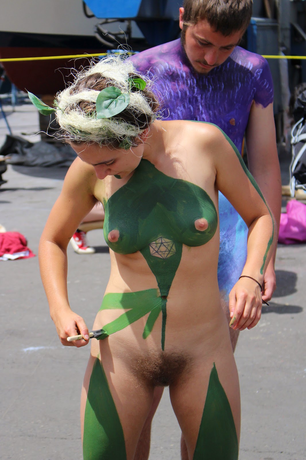 Public Nudity Project Fremont Solstice Parade 2014