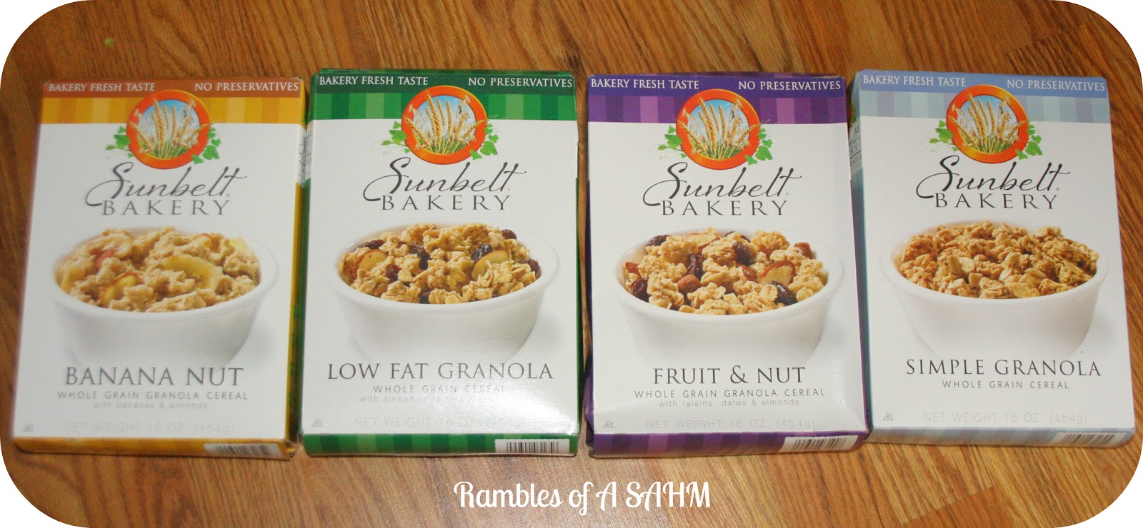 Review and Giveaway for Sunbelt Bakery Cereal SunbeltGranola