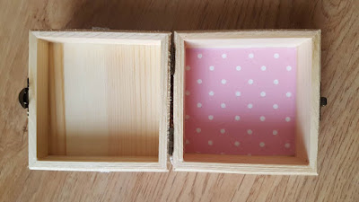 Embellished wooden box Embellished wooden box