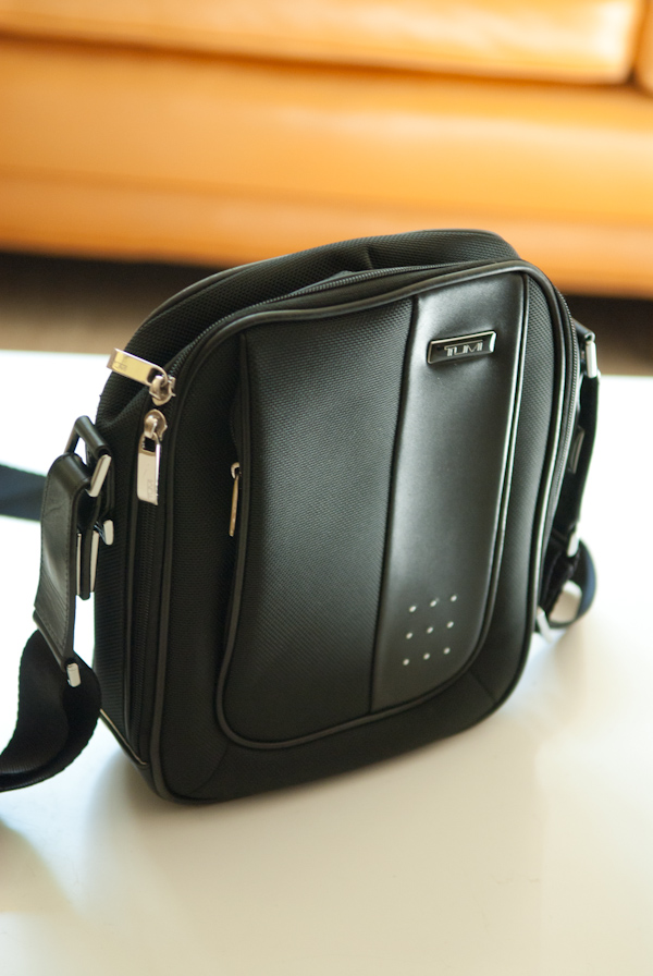 heygreenie TUMI crossbody small messenger bag