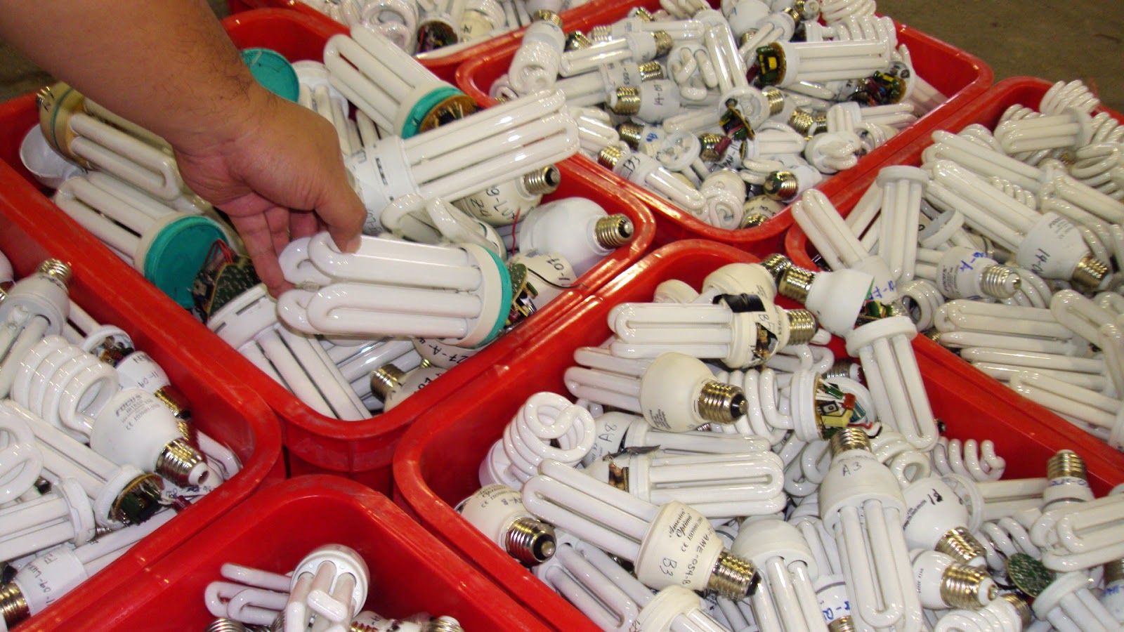 Zero Waste Advocates Visit DOE's Mercury Lamp Waste Recycling Project