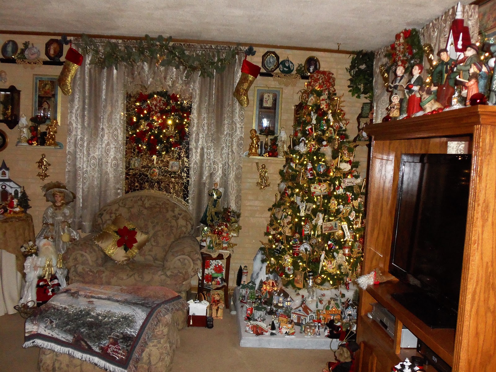 A DEBBIE-DABBLE CHRISTMAS: Christmas Home Tour 2012, Part Two, The ...