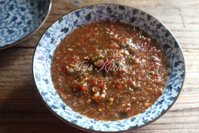 Sambal Belacan Kelantan Versi Kakak Yang Serious Sedap