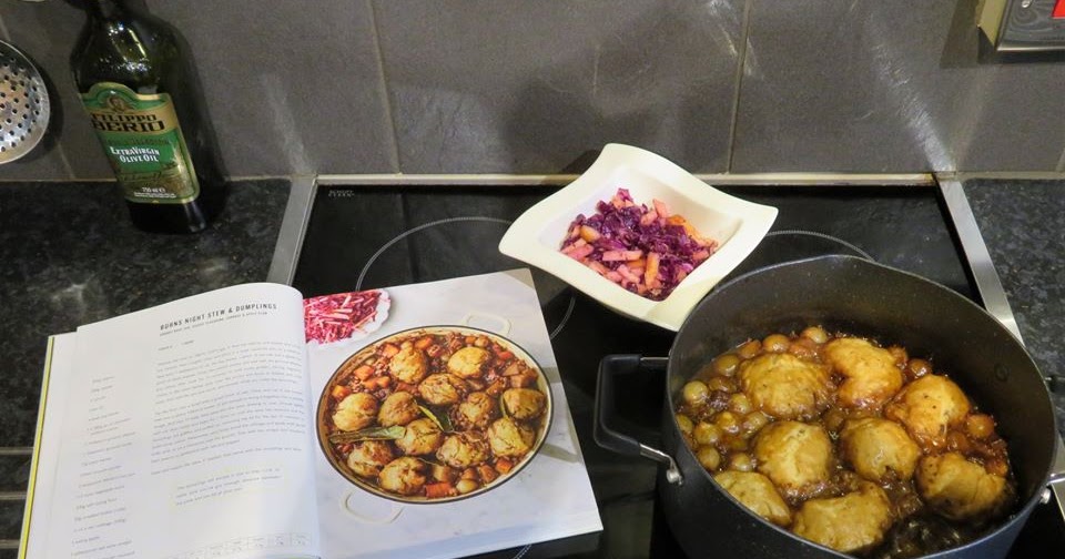 Martin Brookes Oakham Jamie Oliver VEG Burns Night Stew and Dumplings