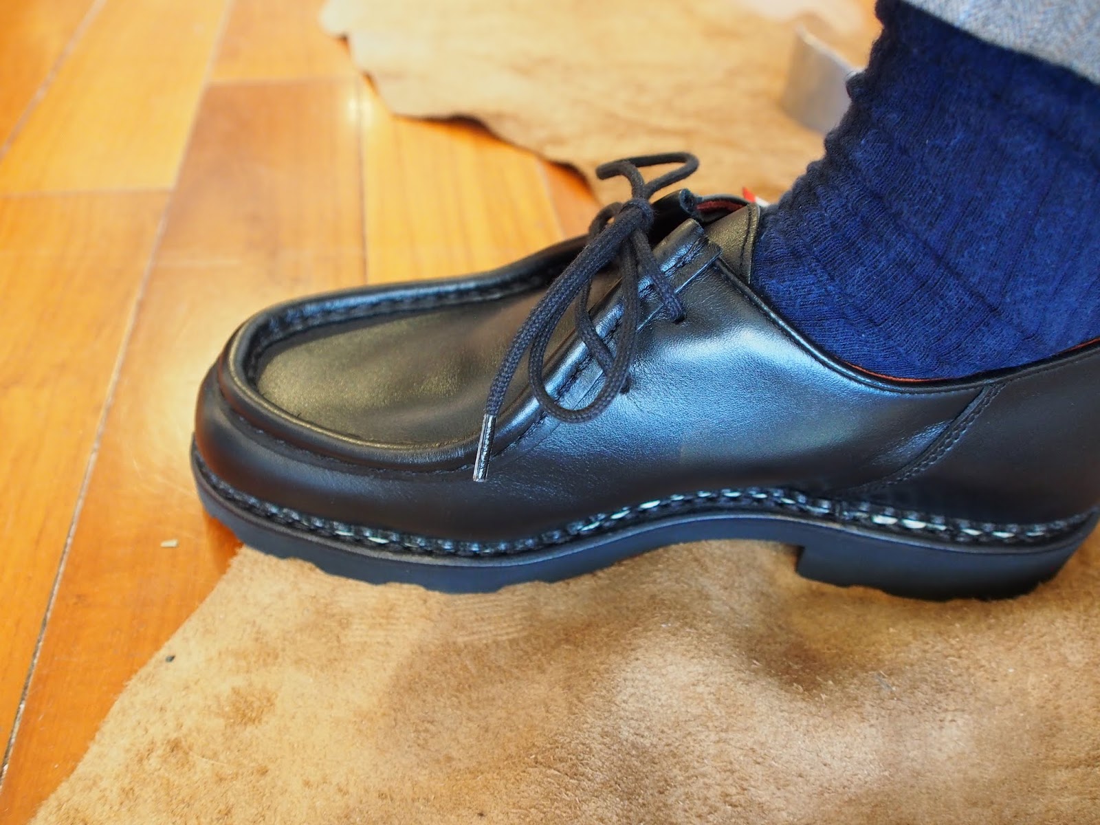SHOES BAR 【SHOES BAR 鞋子專門店】 PARABOOT Chambord 保養 "SHOE CARE"
