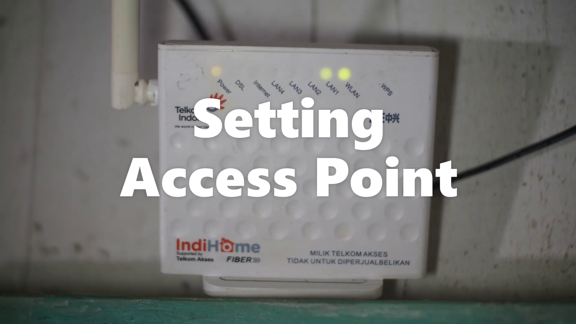 Cara Setting Router ZXHN H108N jadi Access Point (AP) Robot Bambu