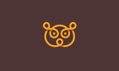 Overlapping technique Logo Bear