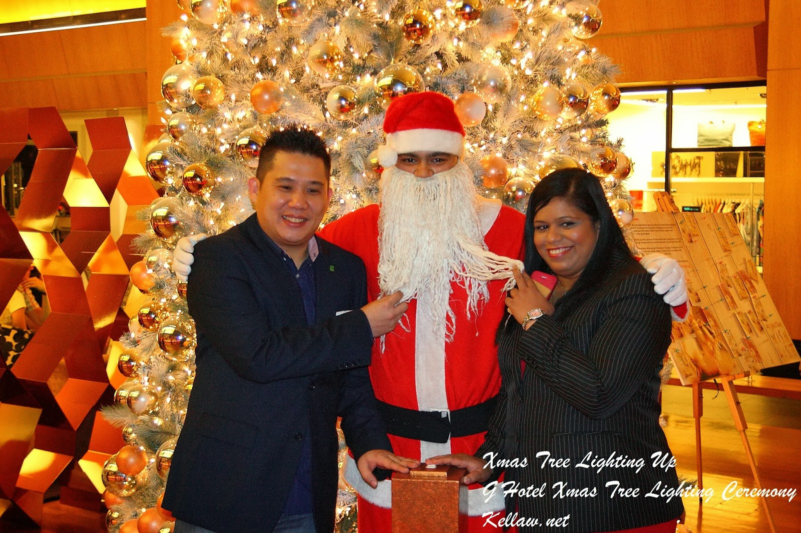 G Hotel Christmas Tree Lighting Ceremony