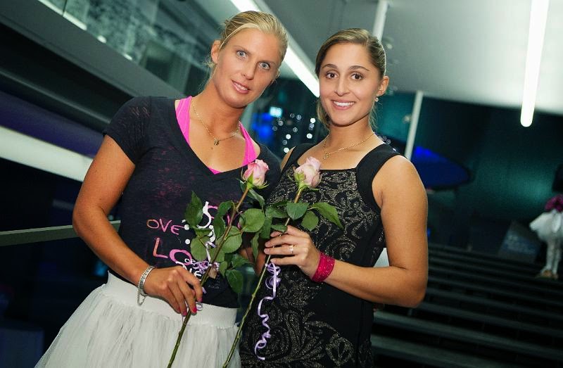 WTA TENNIS COMENTADA POR JAVIER GENERALI LADIES LINZ PLAYERS PARTY 2014