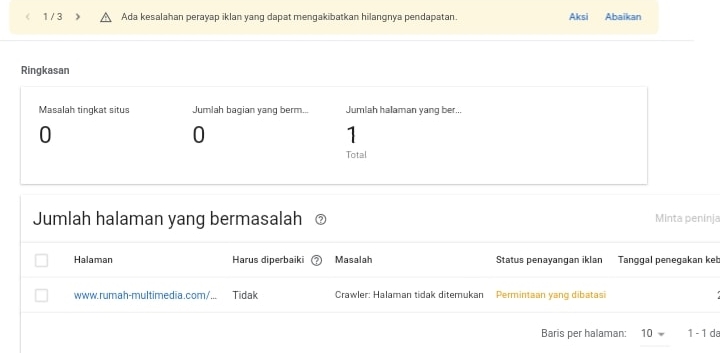Masalah URL Halaman Tidak Ditemukan di Google AdSense: Penyebab, Pencegahan, dan Solusi