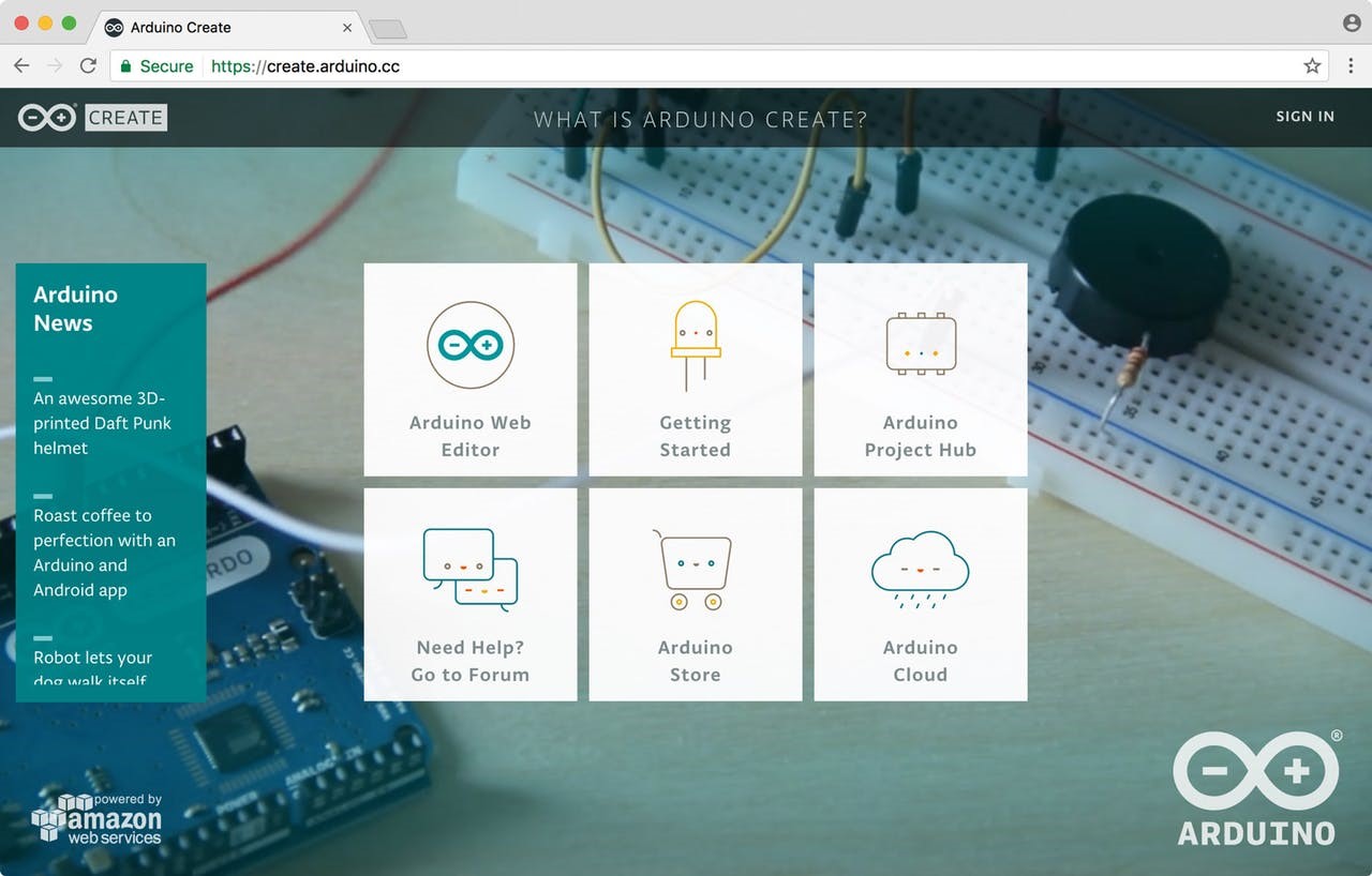 Arduino web editor - breakmumu
