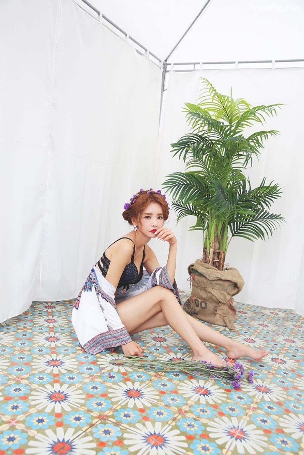 Image-Korean-Fashion Model-Shin-Eun-Ji-Various-Lingerie-Set-Collection-TruePic.net- Picture-10