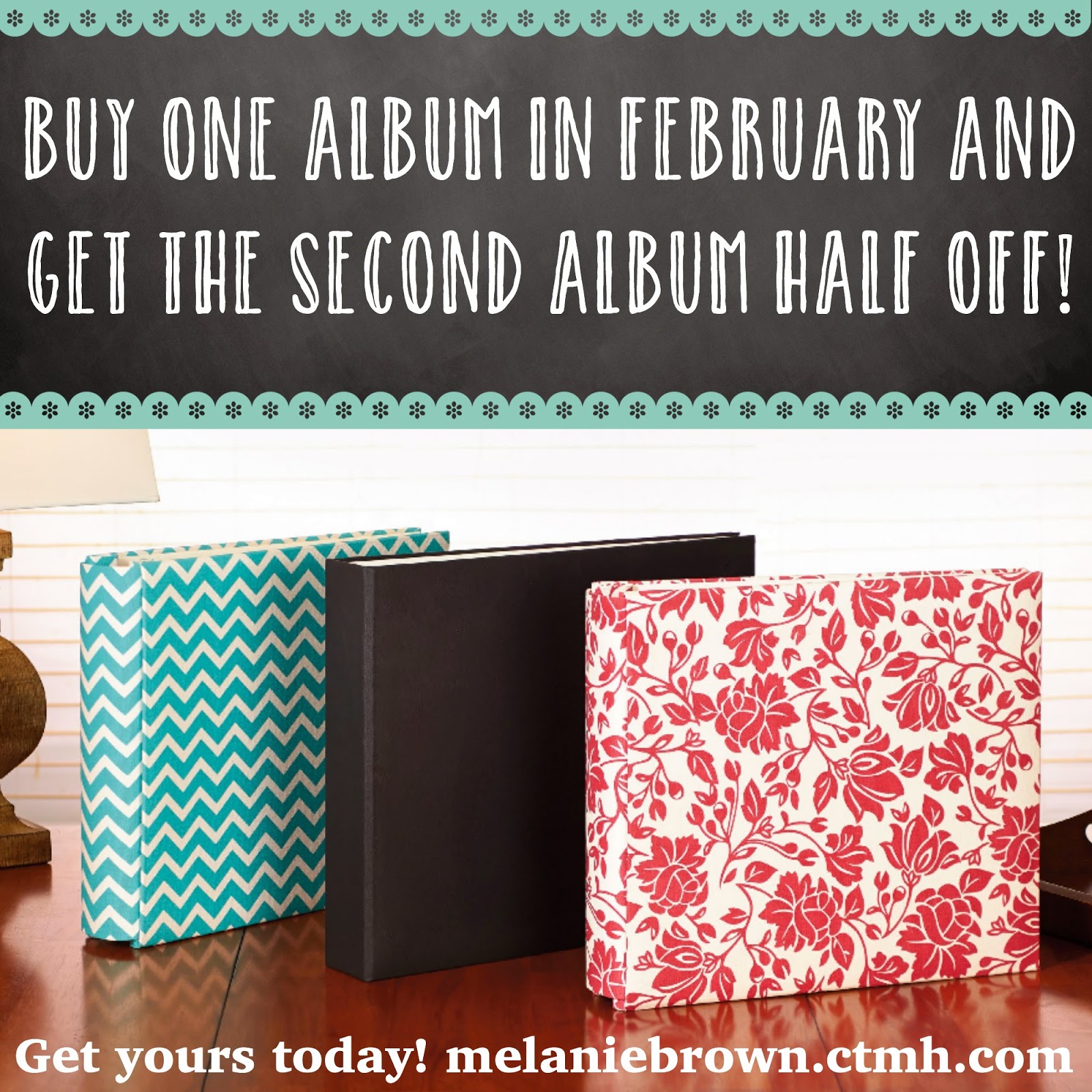 Buy one album get the secomd for free in February!