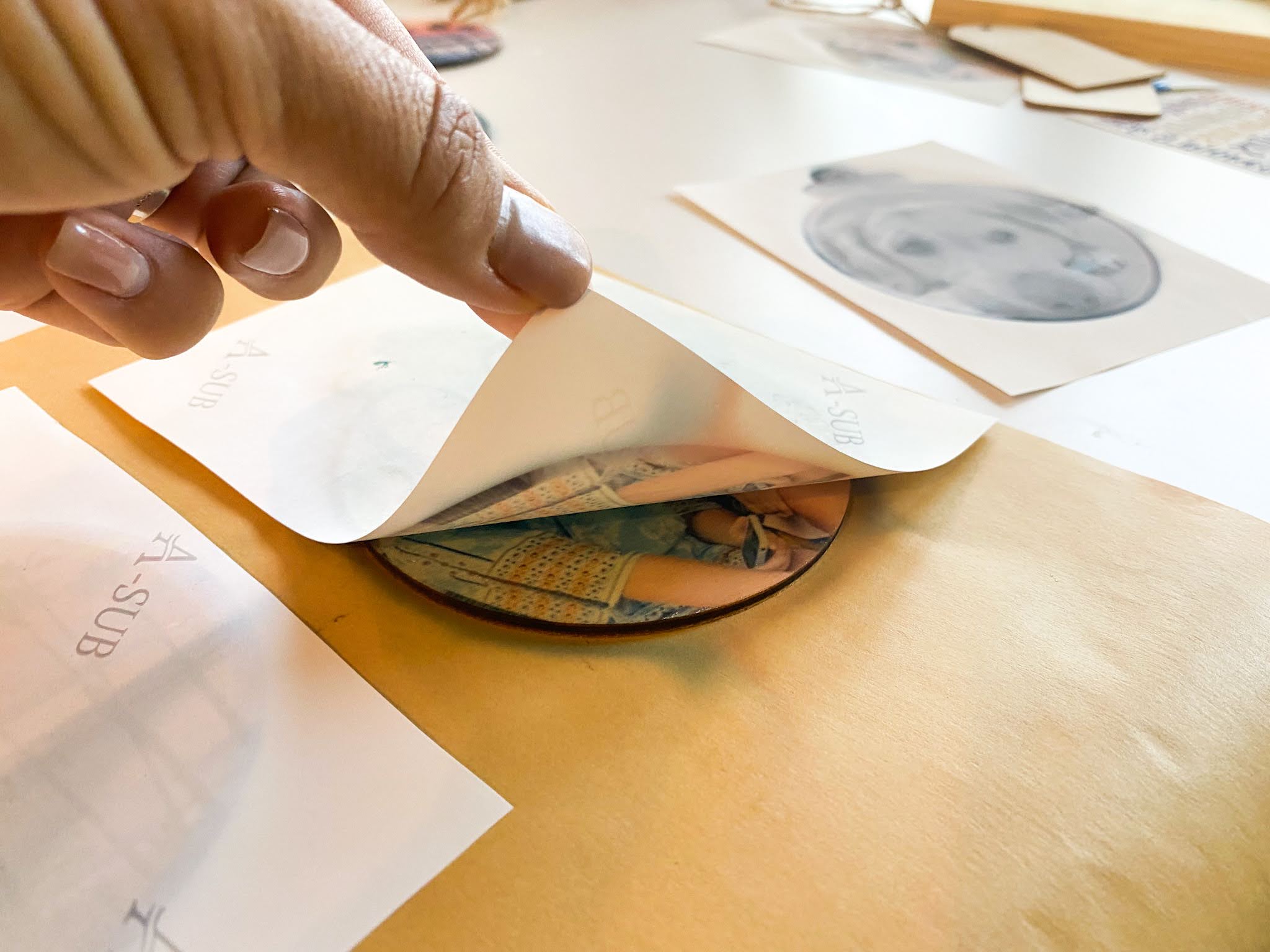 How to Sublimate a Photo on Wood Silhouette School