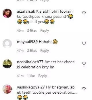 Ayeza Khan's Daughter Hoorain Loses Her First Tooth!