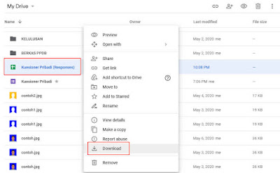 download data responden dalam format spreadsheet download data responden dalam format spreadsheet