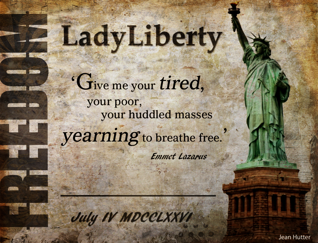 Jean Hutter Digital Views Lady Liberty