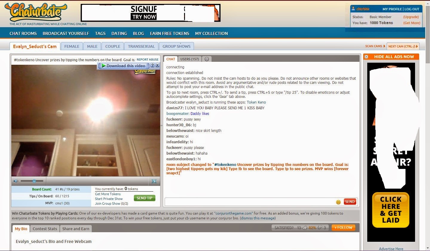 Games Hacking Tools: Chaturbate Unlimited Token Hack Generator