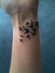 tattoo bird birds tattoos meanings flying wrist fly away wrists different designs simple
