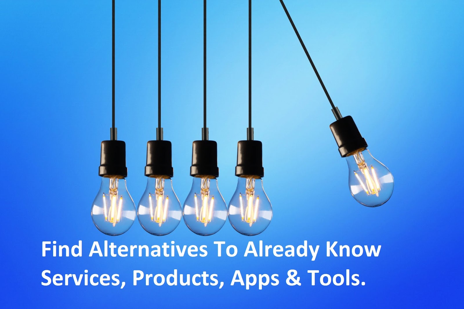 Best Ways To Find Alternatives To Sites, Services & Products. ~ Baloch Blogger
