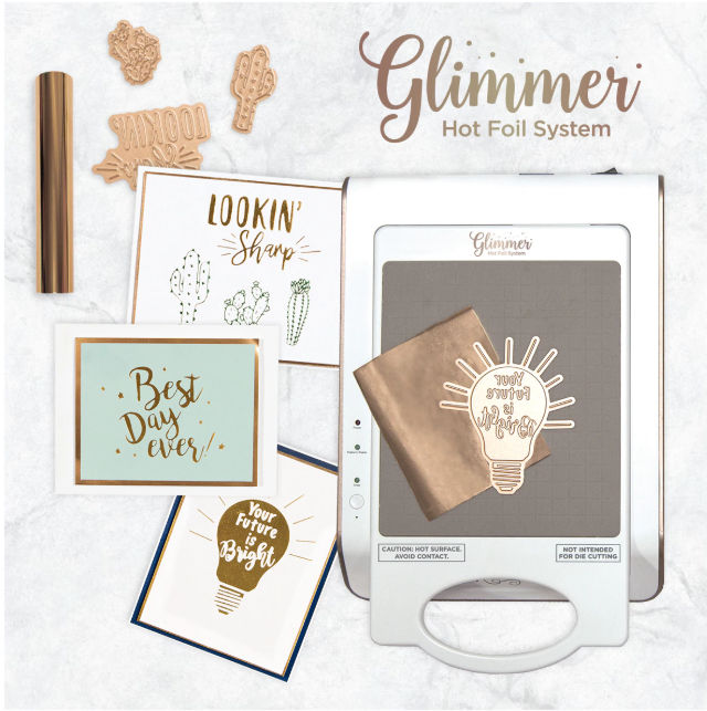 How to use the Spellbinders Glimmer Hot Foil System 