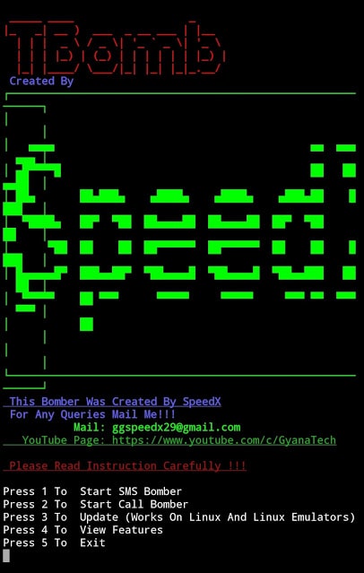 Tbomb Unlimited Sms Call Bombing Prank On Friend No Root Bombing Attack Using Termux