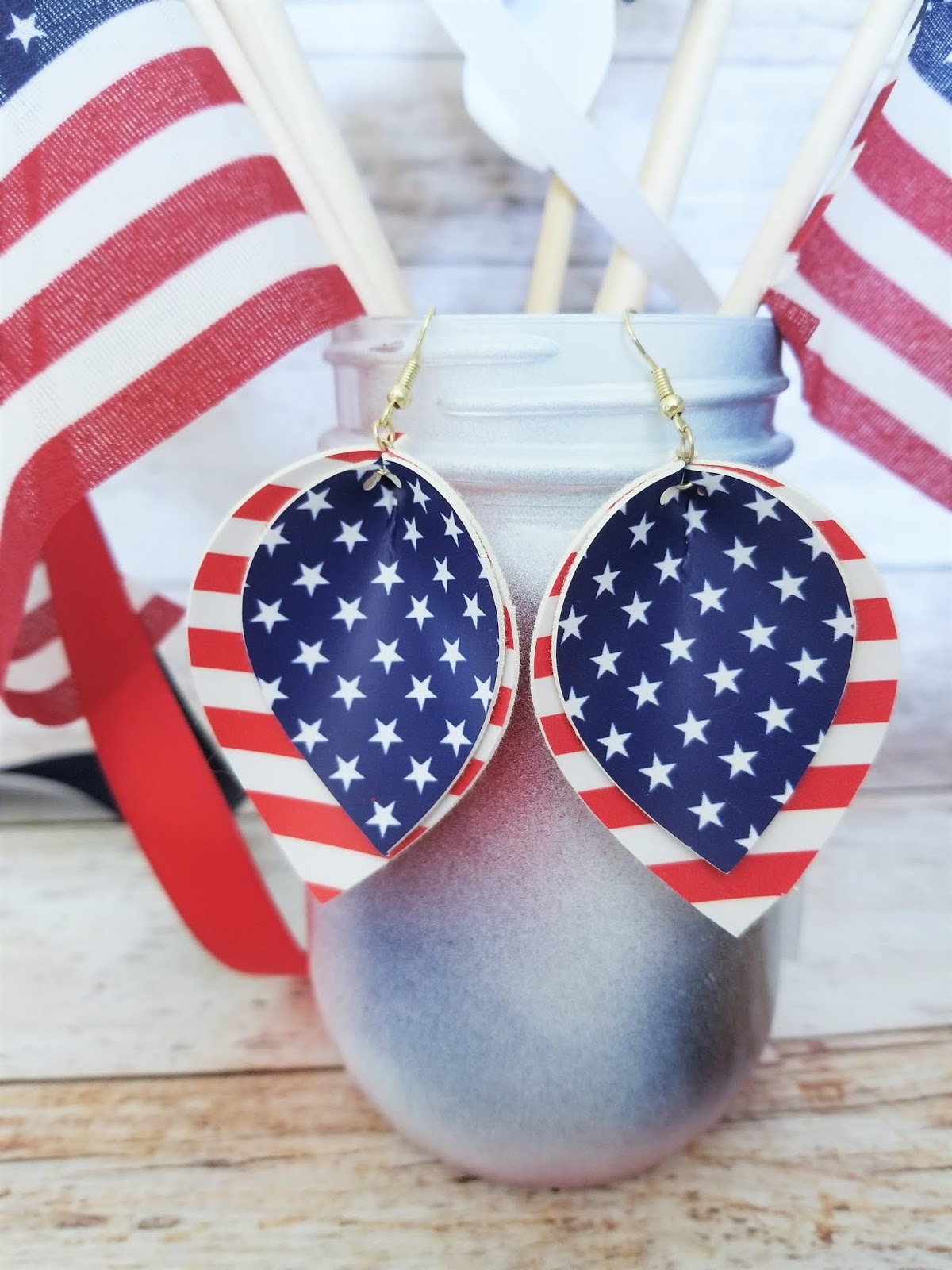 Download Spectacular And Free Patriotic Earring Cut Files Sew Simple Home PSD Mockup Templates