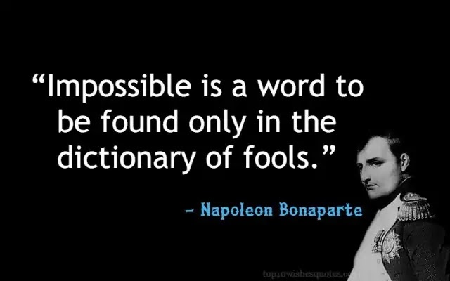 Nepolean Bonaparte famous quotes images