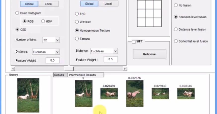 Content Based Image Retrieval System Using Image Processing Matlab ...