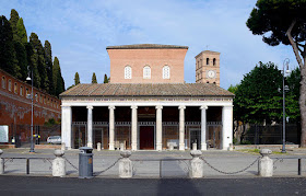 The Basilica di San Lorenzo, where Sensi's funeral took place in August 2008