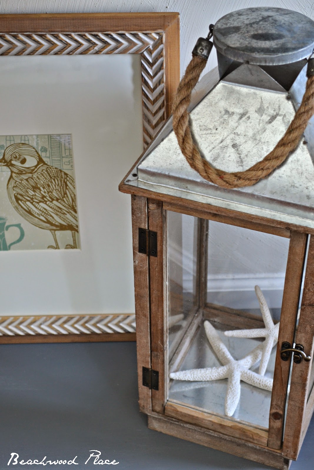 Beachwood Place: DIY Wood Framed Mirror