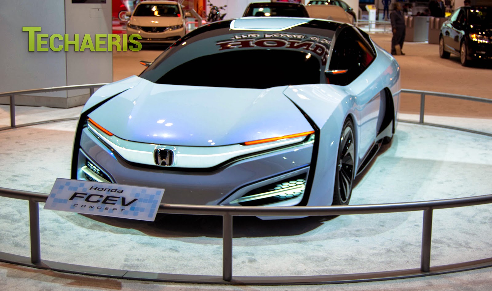 Car Shows 2014 Honda FCEV (Fuel Cell Electric Vehicle)