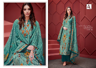 Alok Suits Ikat Silk Digital Printed Salwar Kameez Collection In Wholesale Rate