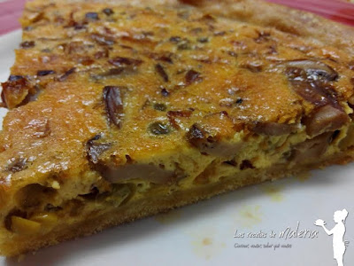 Quiche ligero de verduras