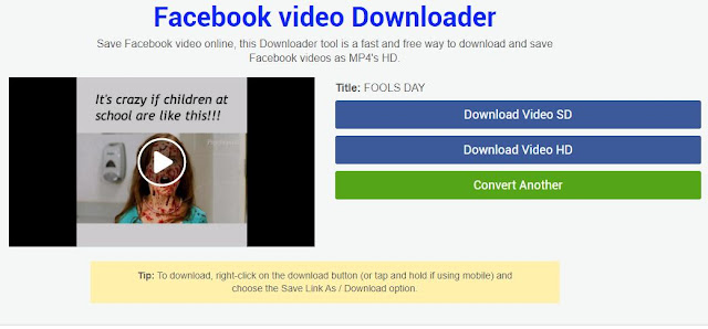 cara download video di facebook pc