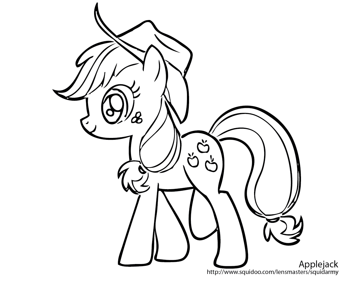 Kids Coloring Pages My Little Pony Coloring Pages