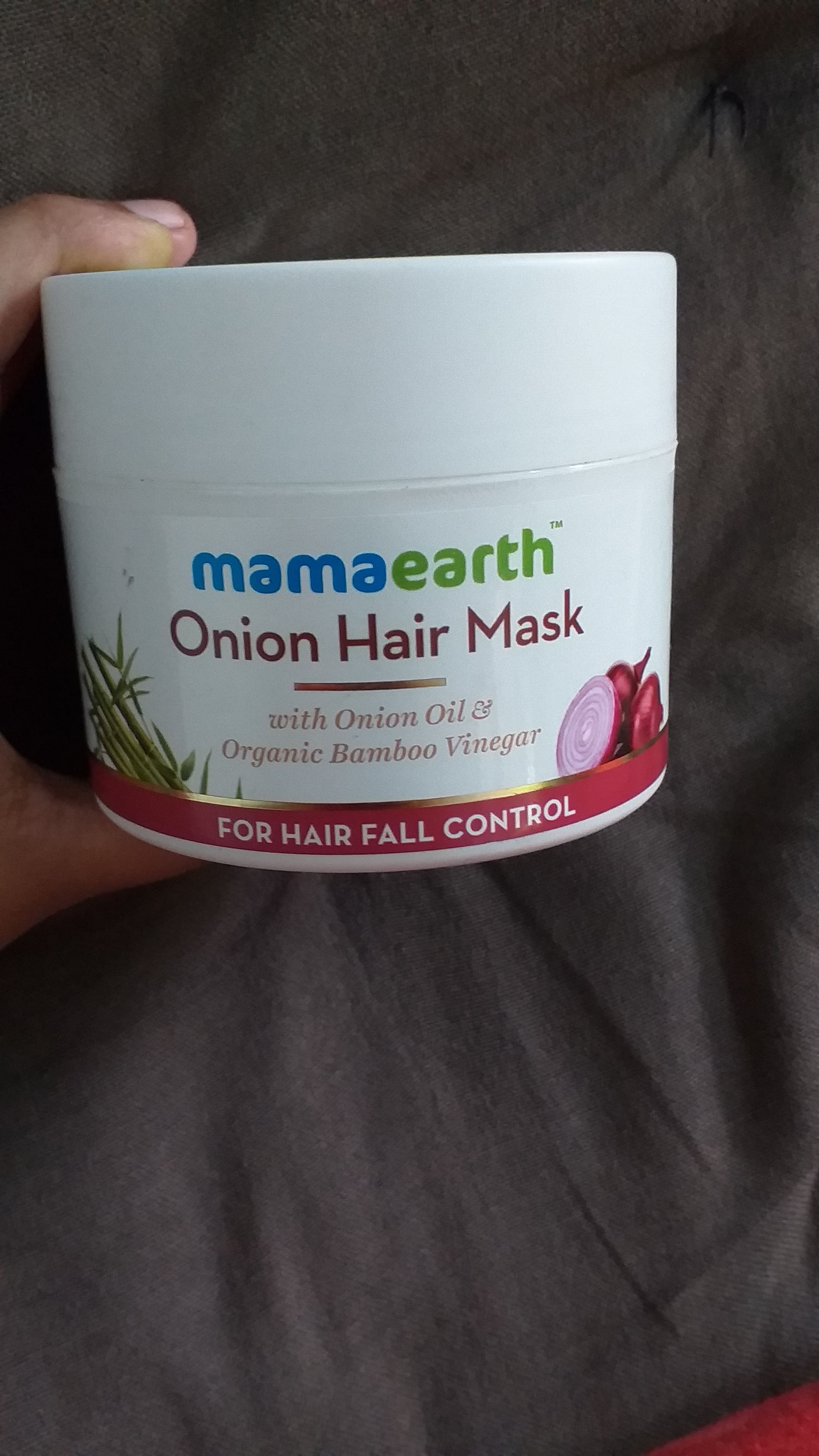 MAMA EARTH ONION HAIR MASK REVIEW