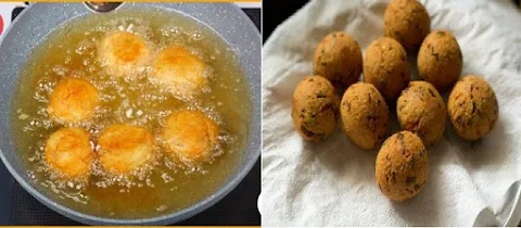 frying-cheese-balls-and-place-on-kitchen-towel