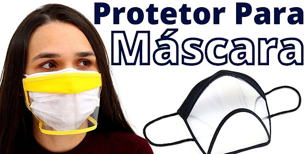 Como fazer Protetor Para Máscara facial