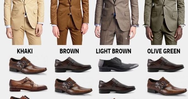 Sharable Styling Grid for Men - Suits and Shoes Combinations