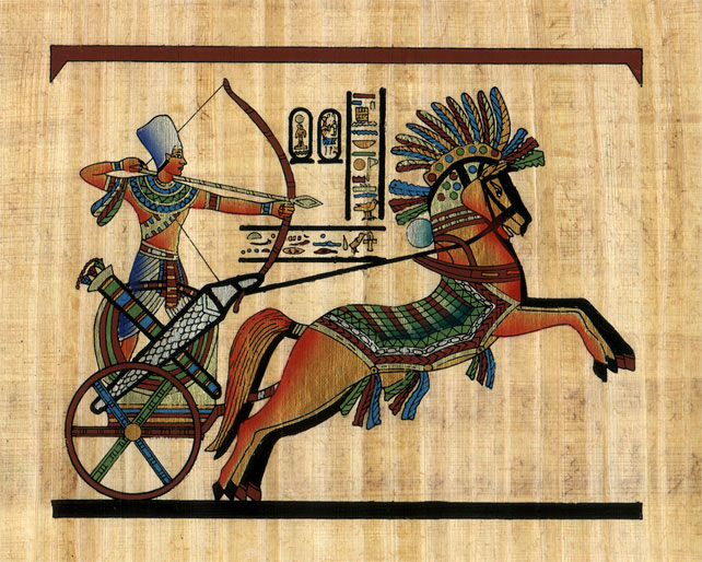Tutankhamun Chariot Egy king