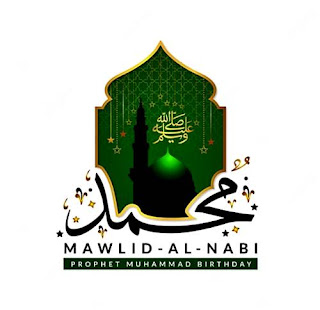 logo maulid nabi untuk spanduk banner png