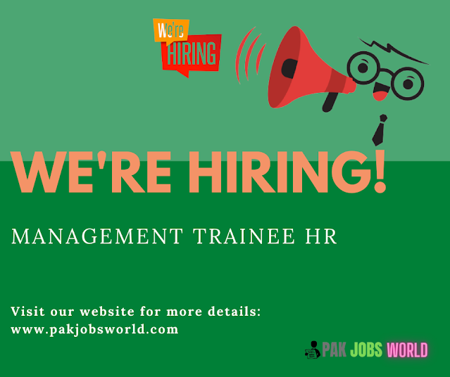 Management Trainee HR 2021 Job in pakistan