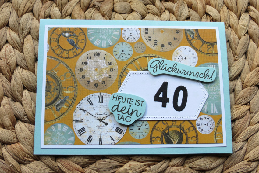 Die Zeit tickt... zum 40. Geburtstag