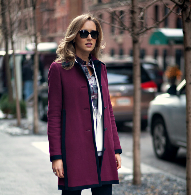 Burgundy and Blue | MEMORANDUM | NYC Fashion & Lifestyle Blog for the ...