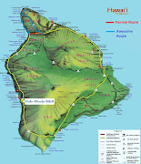 As in many places within the Big Island, the landscape started to change as . (big island road map kohala coast)